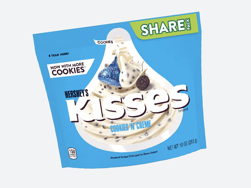 Kisses cookies n creme